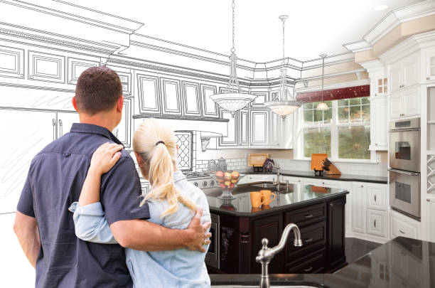 Professional Cabinet Installation technician working in Watkins, MN